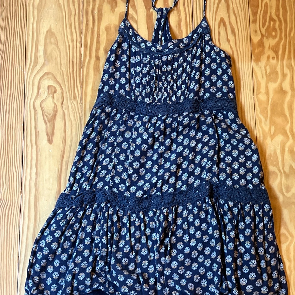 Hollister Navy Blue Dress